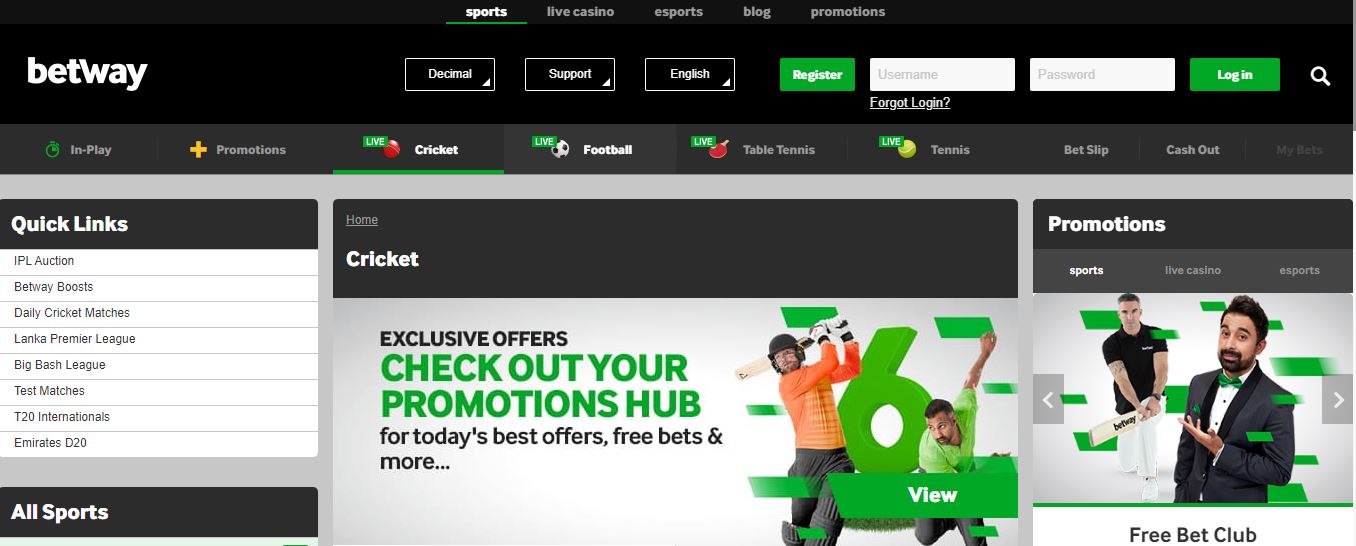 Betway Cricket